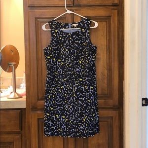 Gap cheetah-printed shift dress